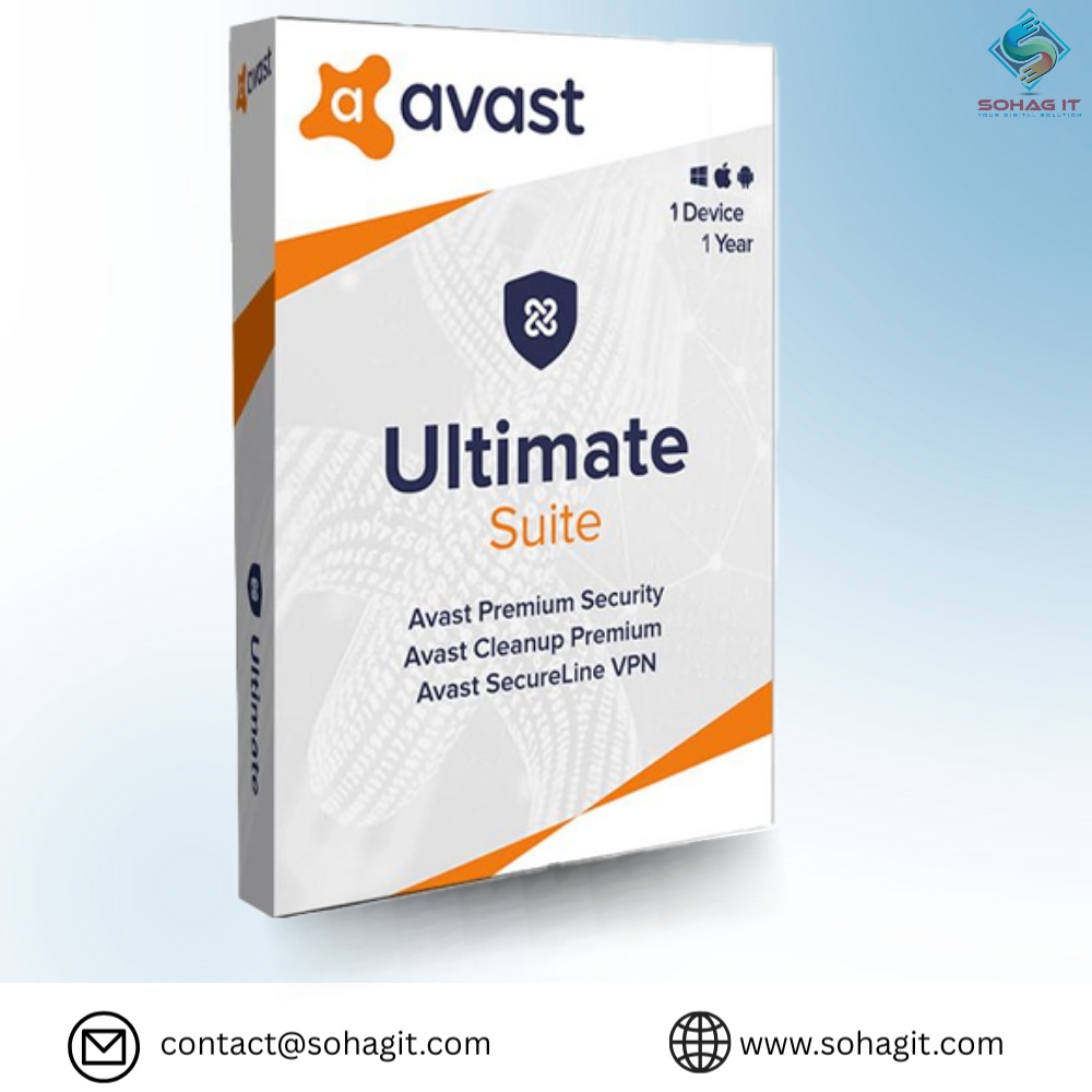 Avast Ultimate | 1 Device | 1 Year | Global (Windows Only)