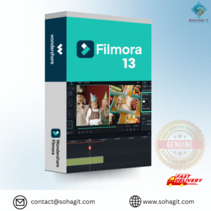 Wondershare Filmora 13 Video Editor |1Device |PC| Lifetime | GLOBAL