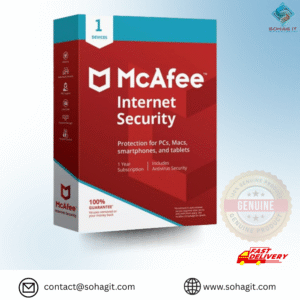 McAfee Mobile Security Plus | VPN (1 Device, 1 Year)