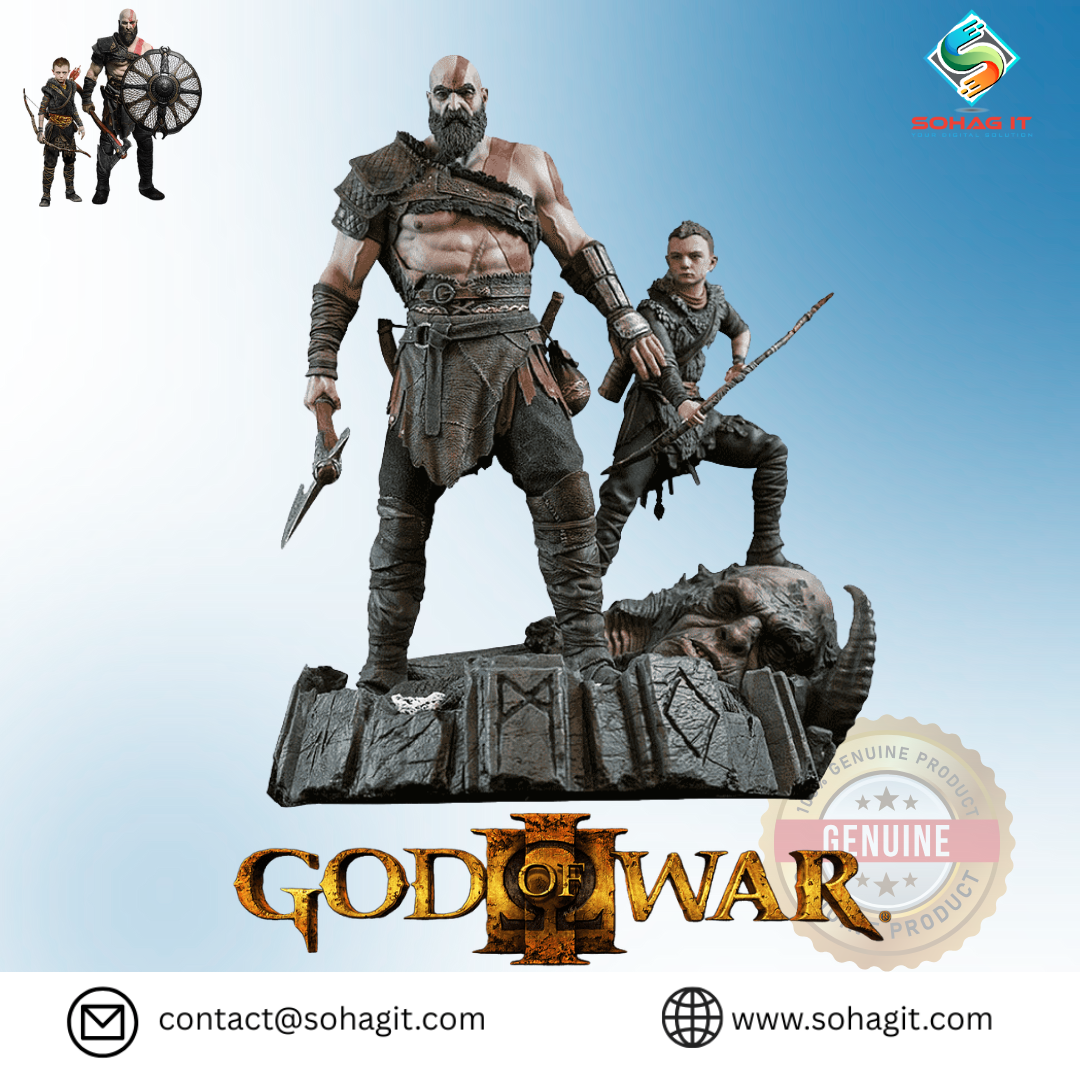 God of War PC Steam Key Global - Kratos and Atreus Game Cover